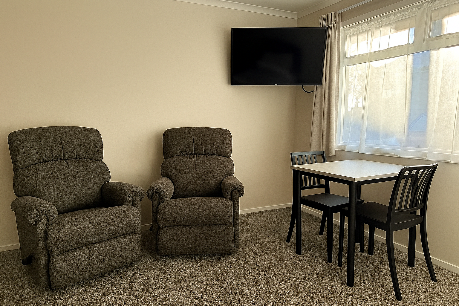 Dining and TV area